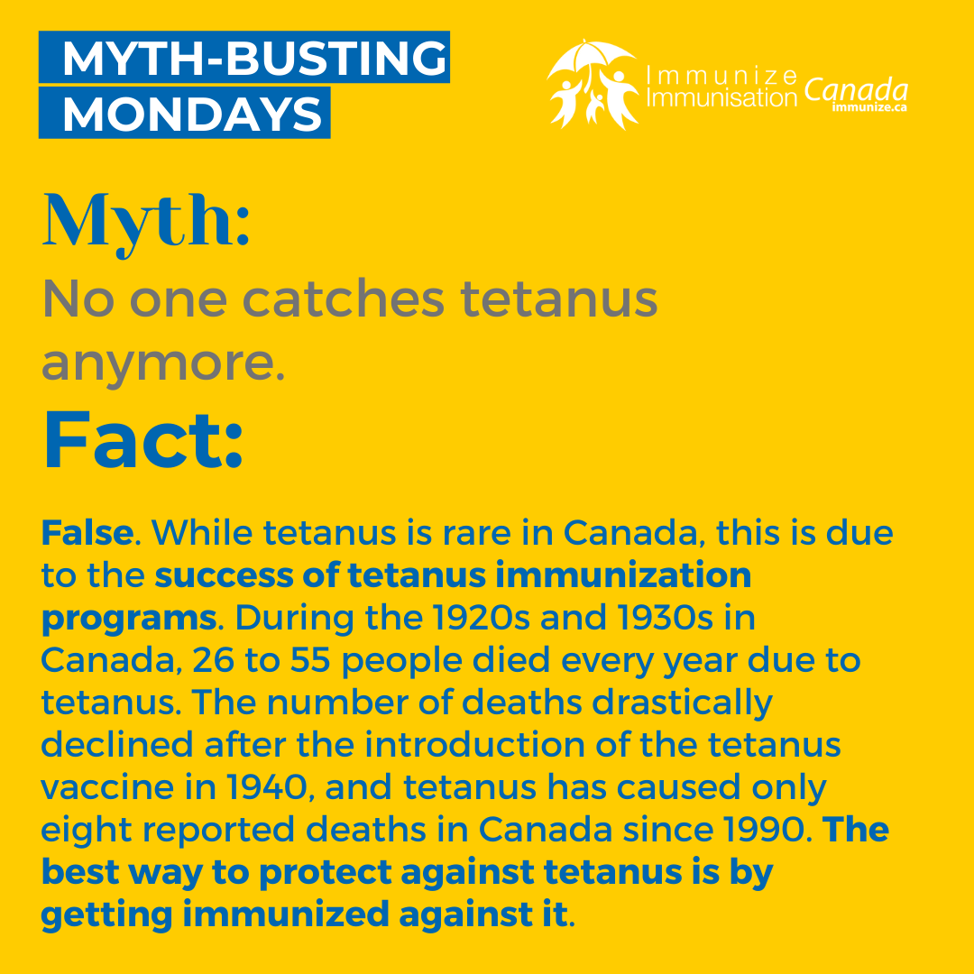 Myth-busting Mondays - tetanus - image 4 for Instagram