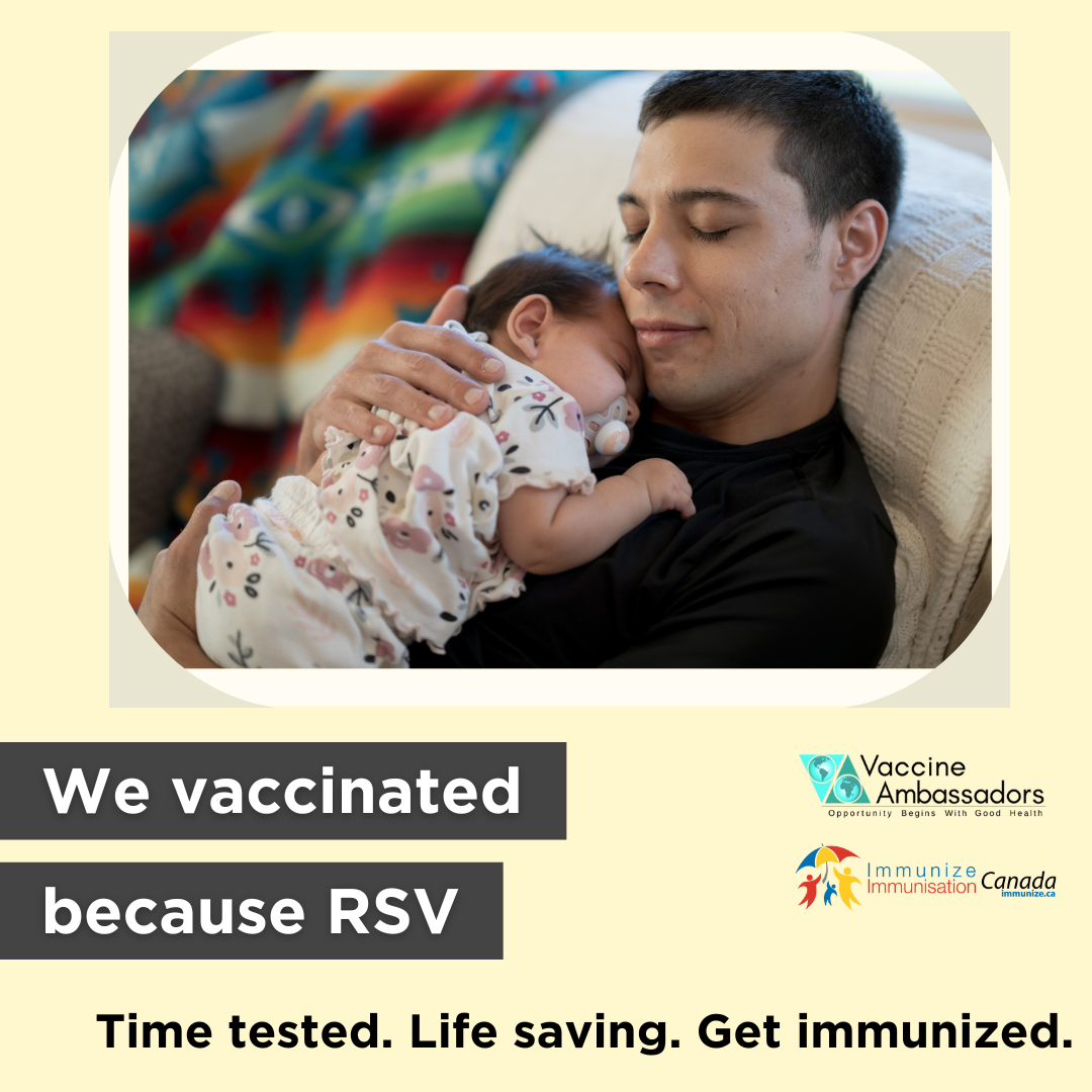Throwback: We vaccinated because RSV (respiratory syncytial virus)