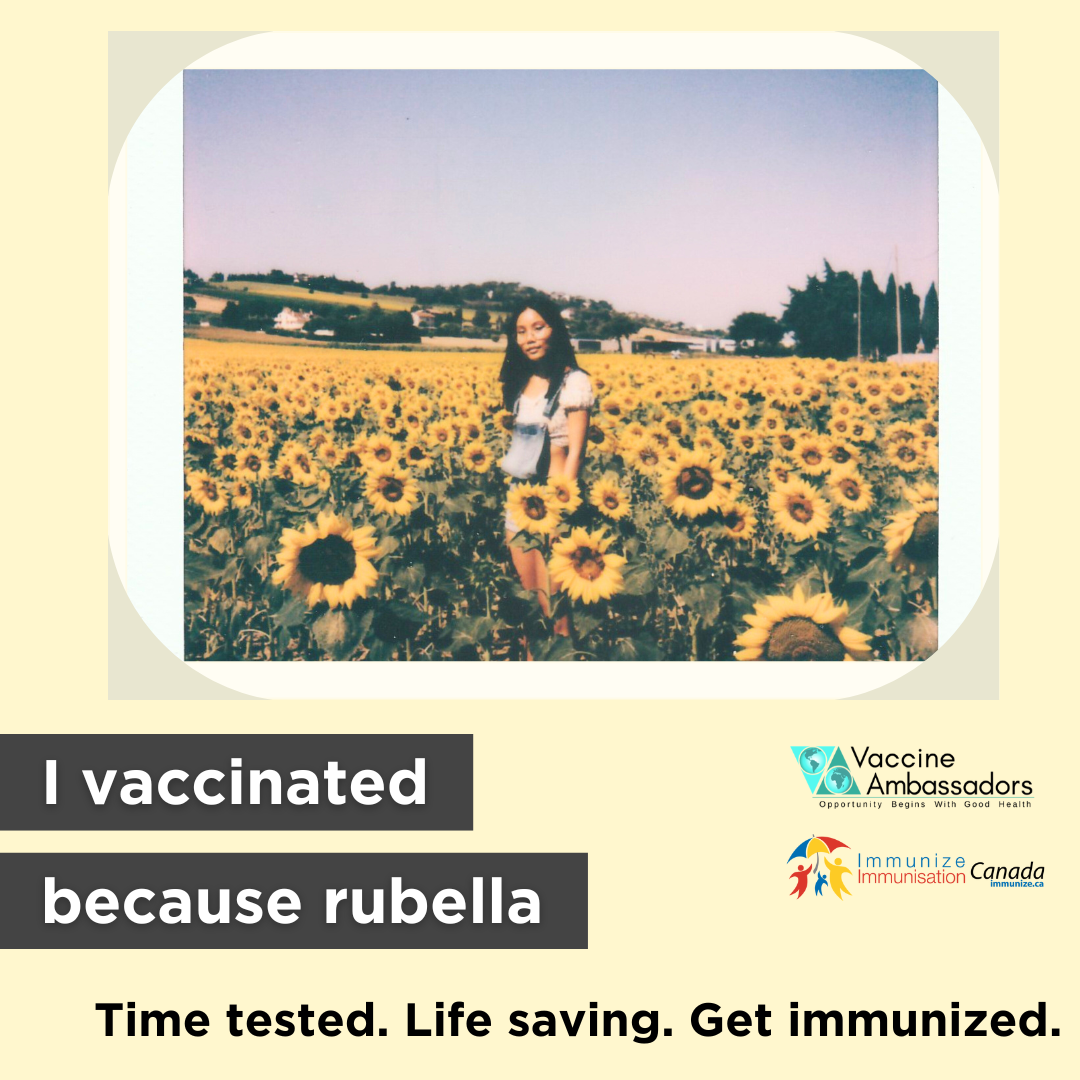 Throwback: I vaccinated because rubella