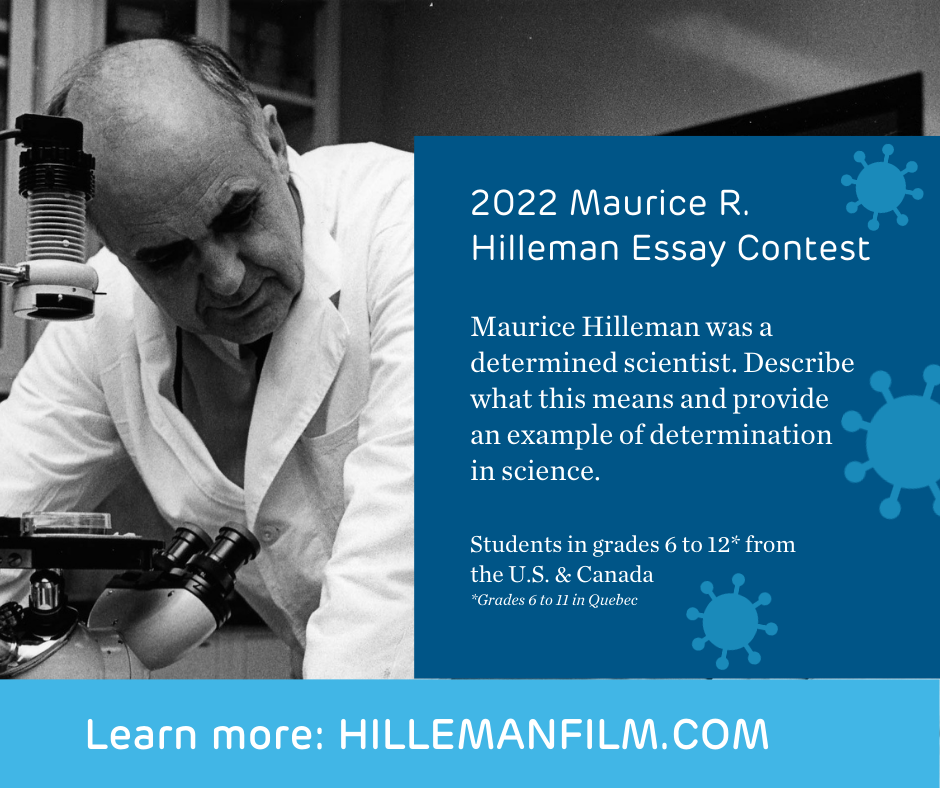 2022 Maurice R. Hilleman Essay Contest - Facebook 2