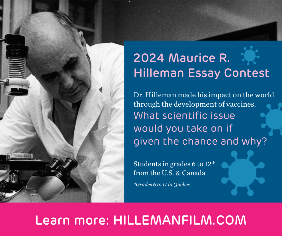 2024 Maurice R. Hilleman Essay Contest 