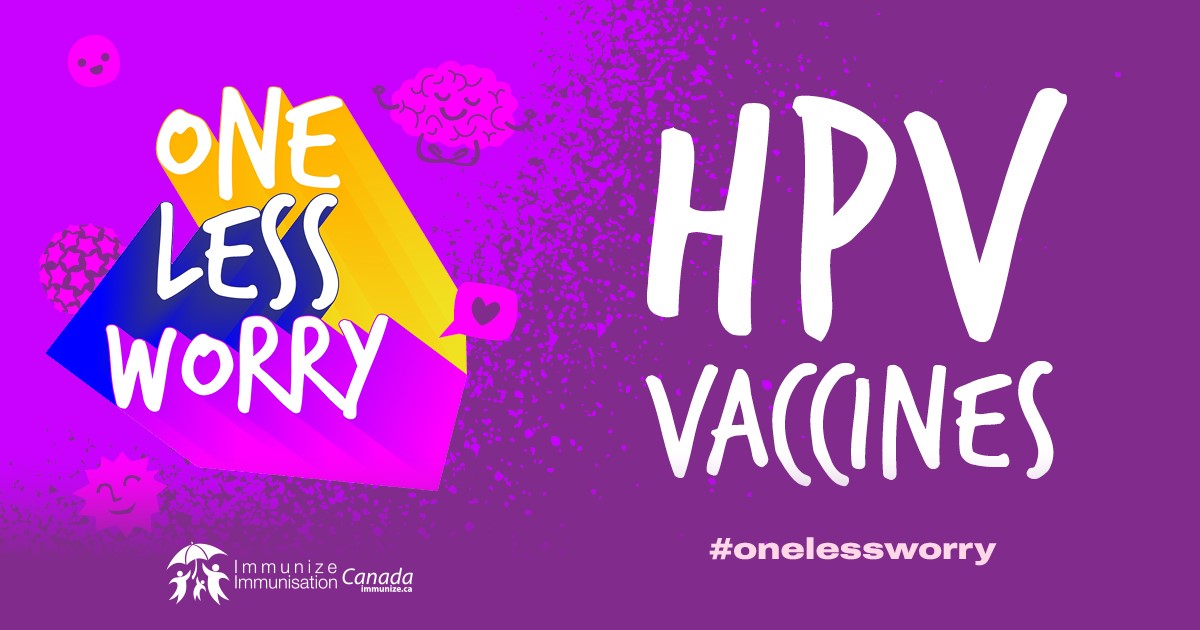 One Less Worry - HPV Vaccines