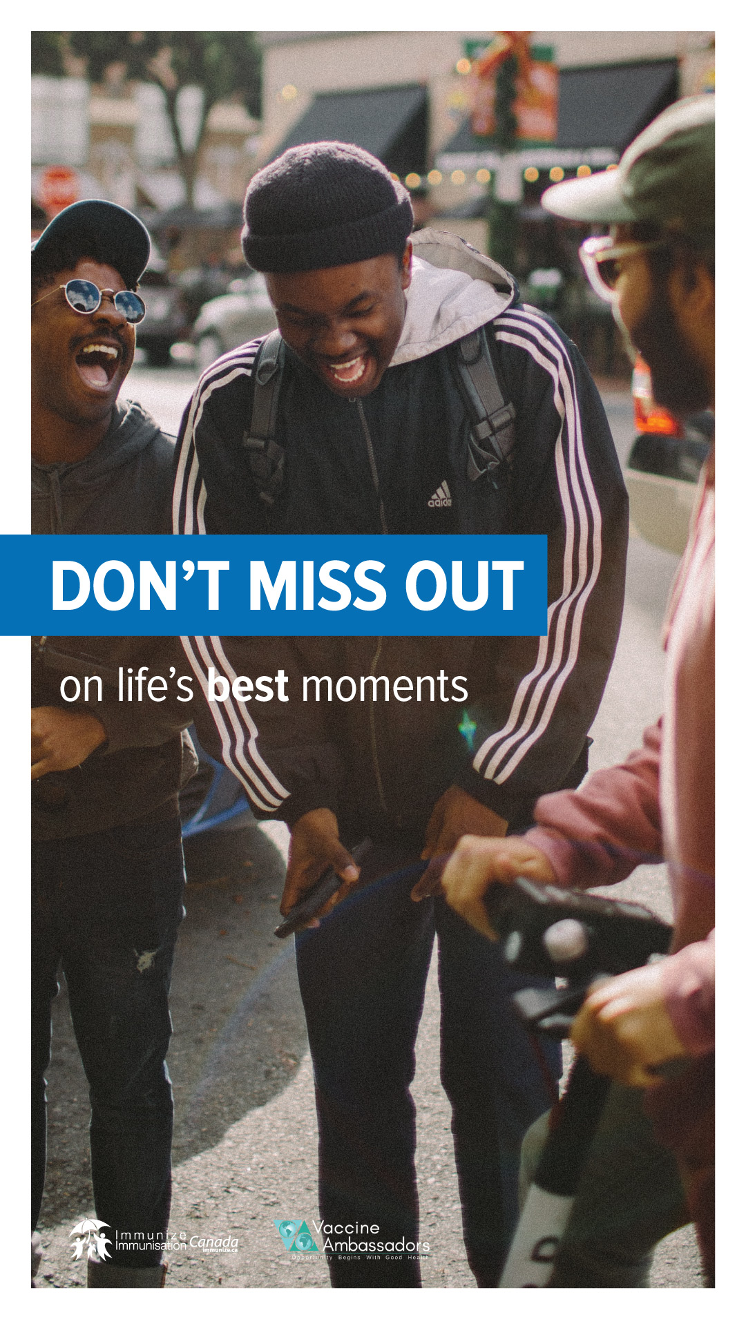 Don't miss out on life's best moments (image 2, for Instagram Story)