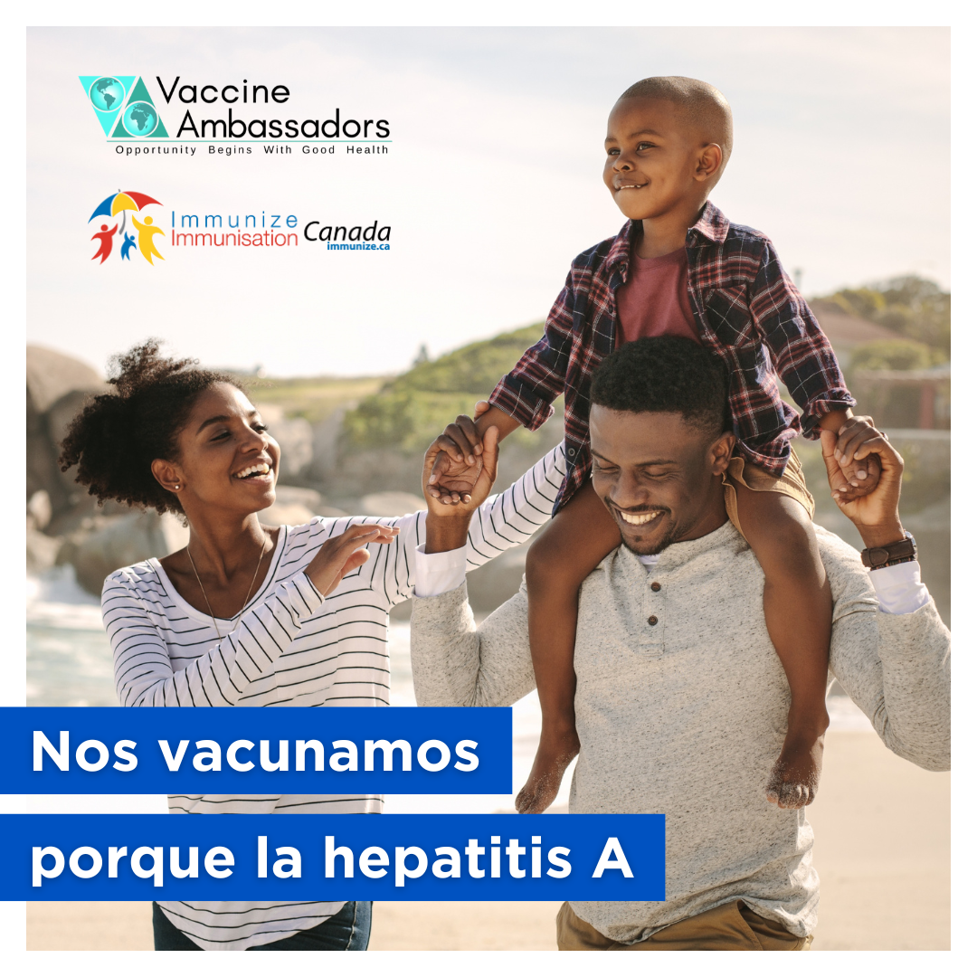 Nos vacunamos porque la hepatitis A