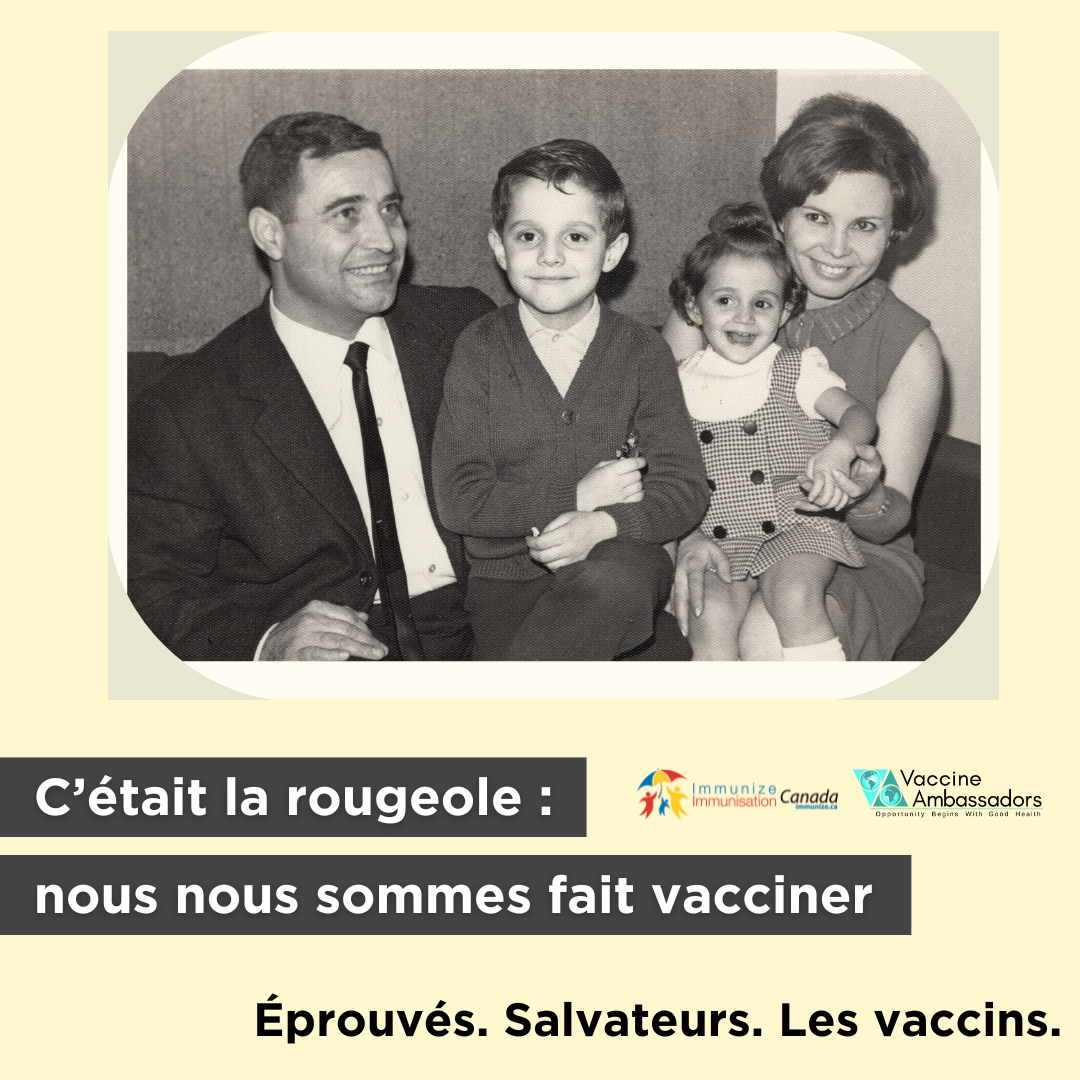 (série rétro) C’était la rougeole : nous nous sommes fait vacciner