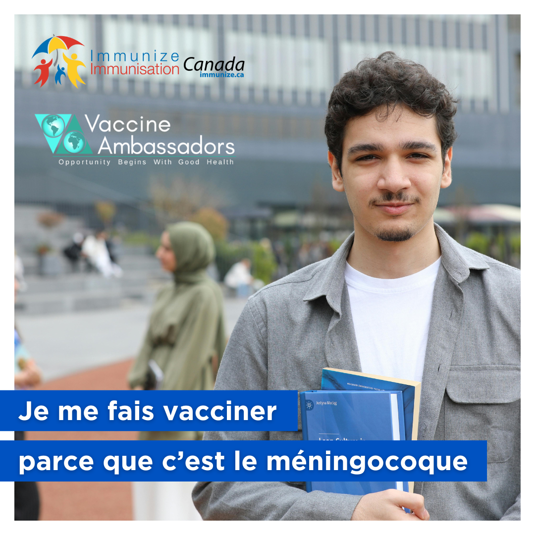 Je me fais vacciner parce que c'est la rougeole
