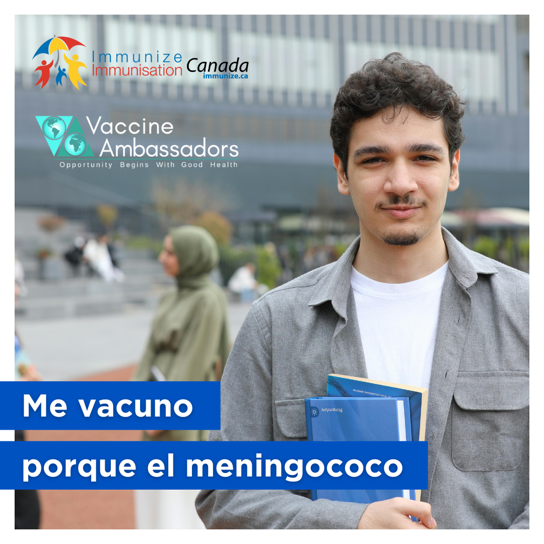 Me vacuno porque el meningococo