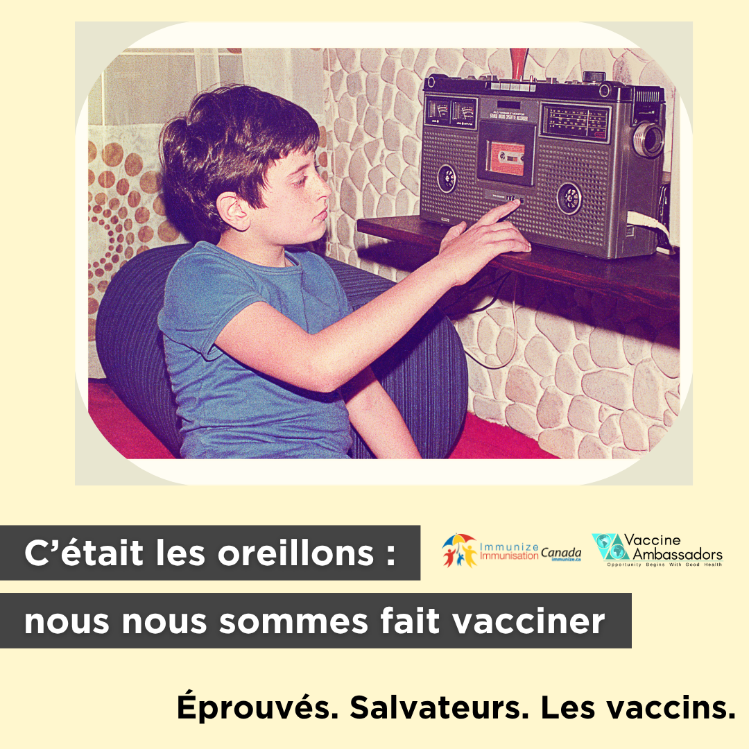 (série rétro) C’était les oreillons : nous nous sommes fait vacciner