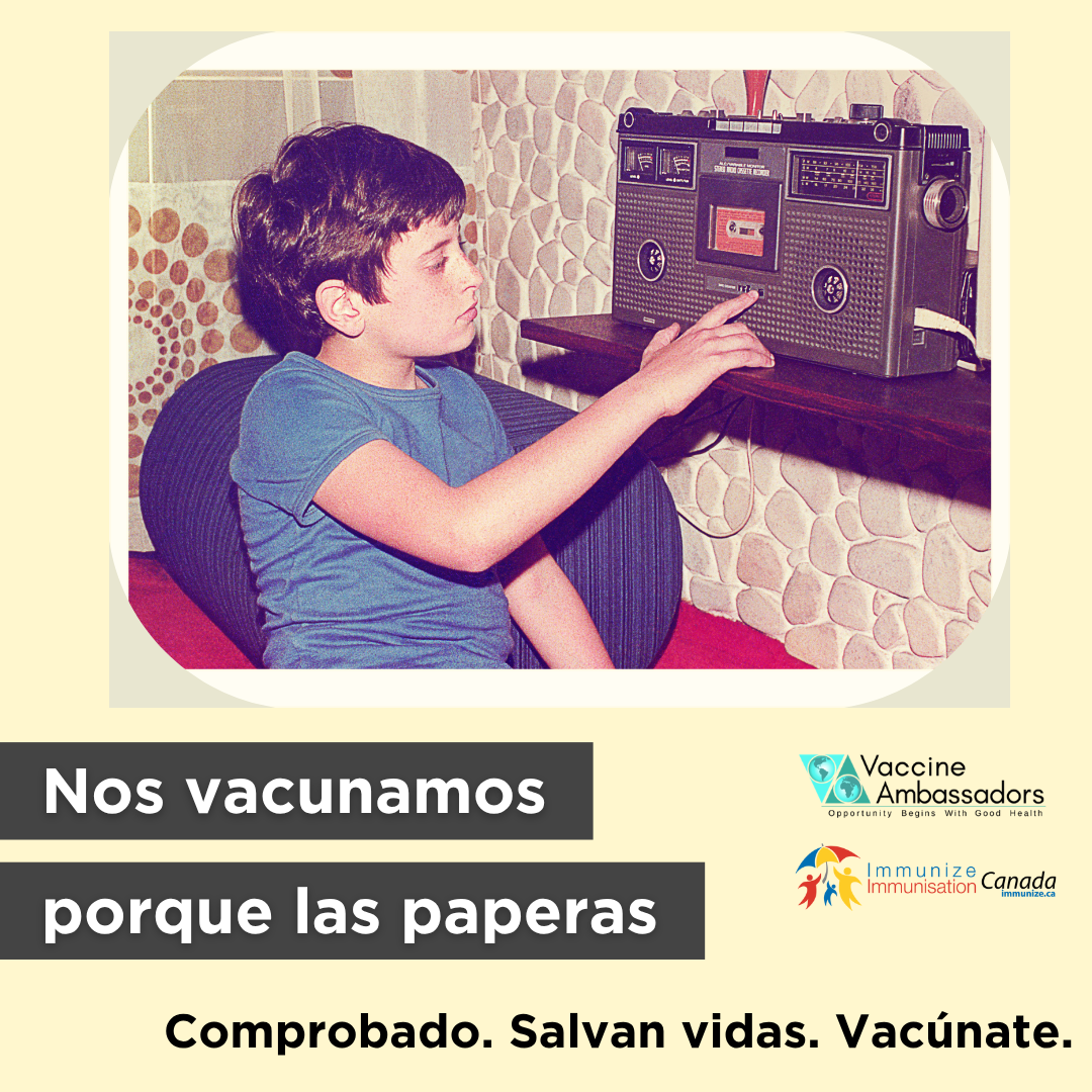 ("Throwback") Nos vacunamos porque las paperas
