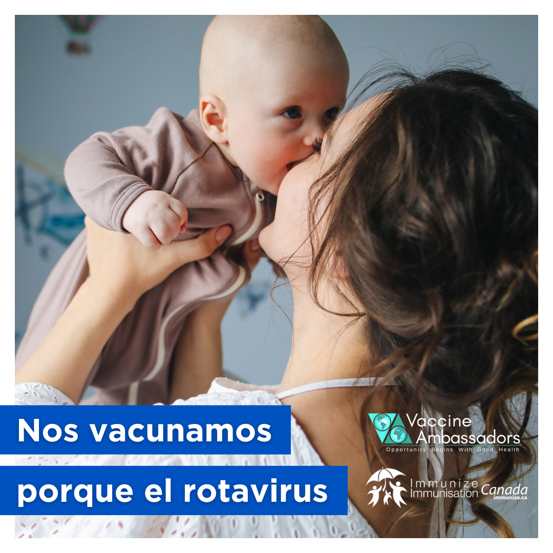 Nos vacunamos porque el rotavirus