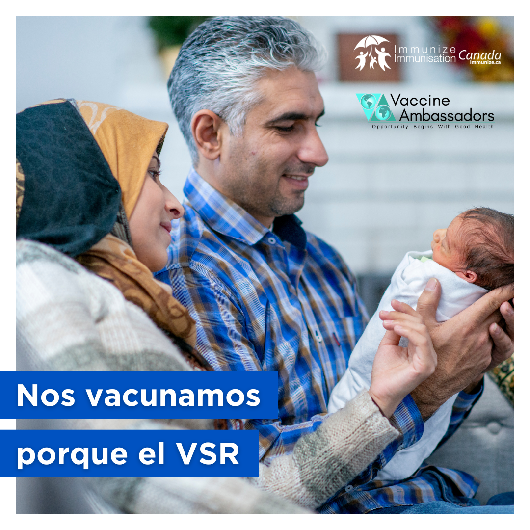 Nos vacunamos porque el VSR