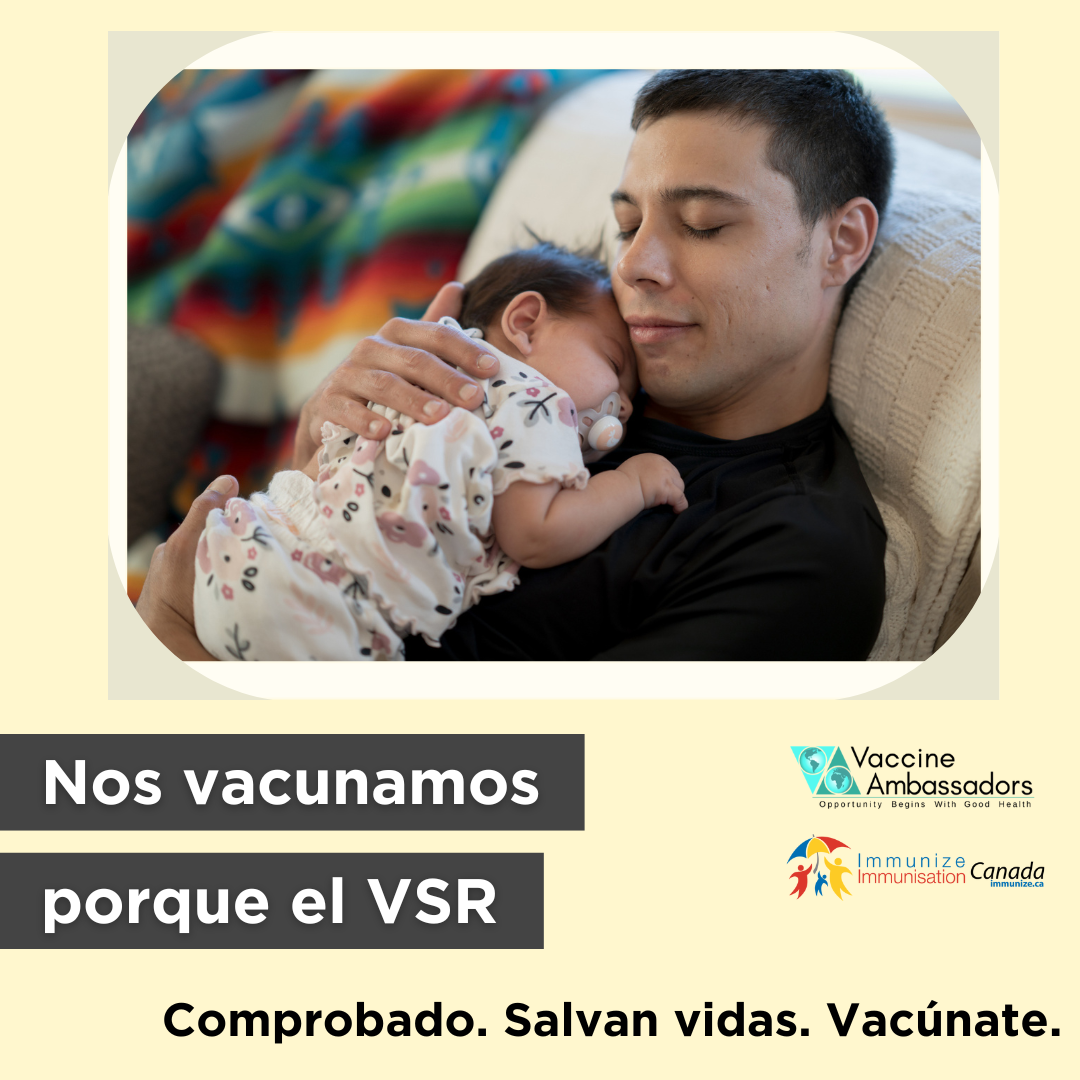 ("Throwback") Nos vacunamos porque el VSR (virus respiratorio sincitial)