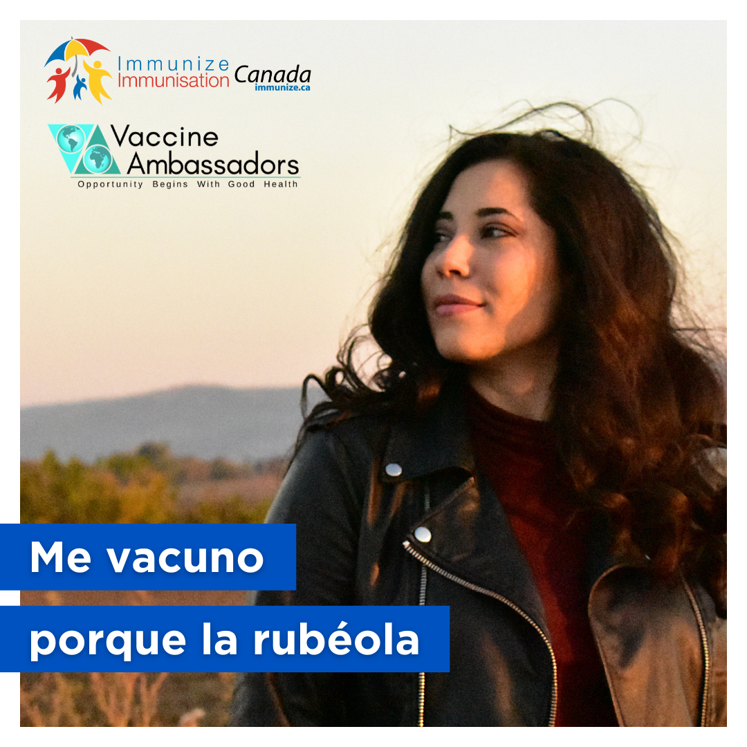 Me vacuno porque la rubéola