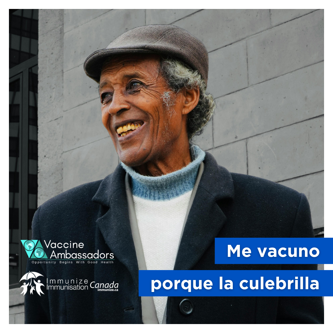 Me vacuno porque la culebrilla