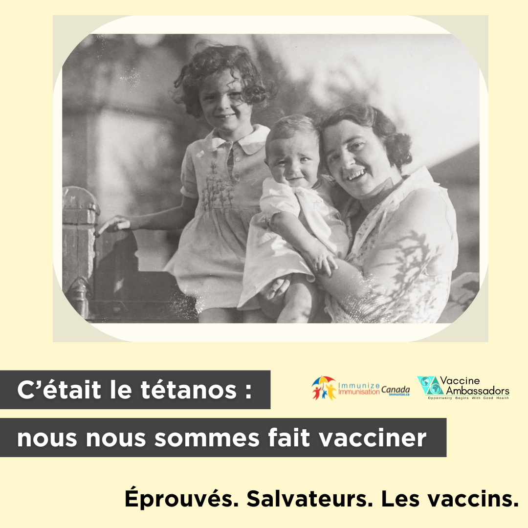 (série rétro) C’était le tétanos : nous nous sommes fait vacciner