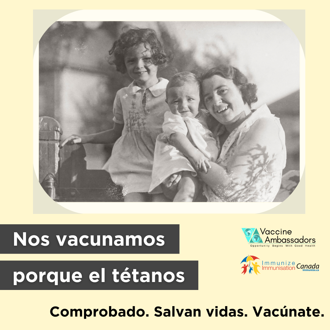 ("Throwback") Nos vacunamos porque el tétanos