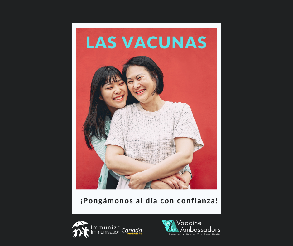 Vaccines: Let's catch up with confidence! - image 12 for Facebook, in Spanish