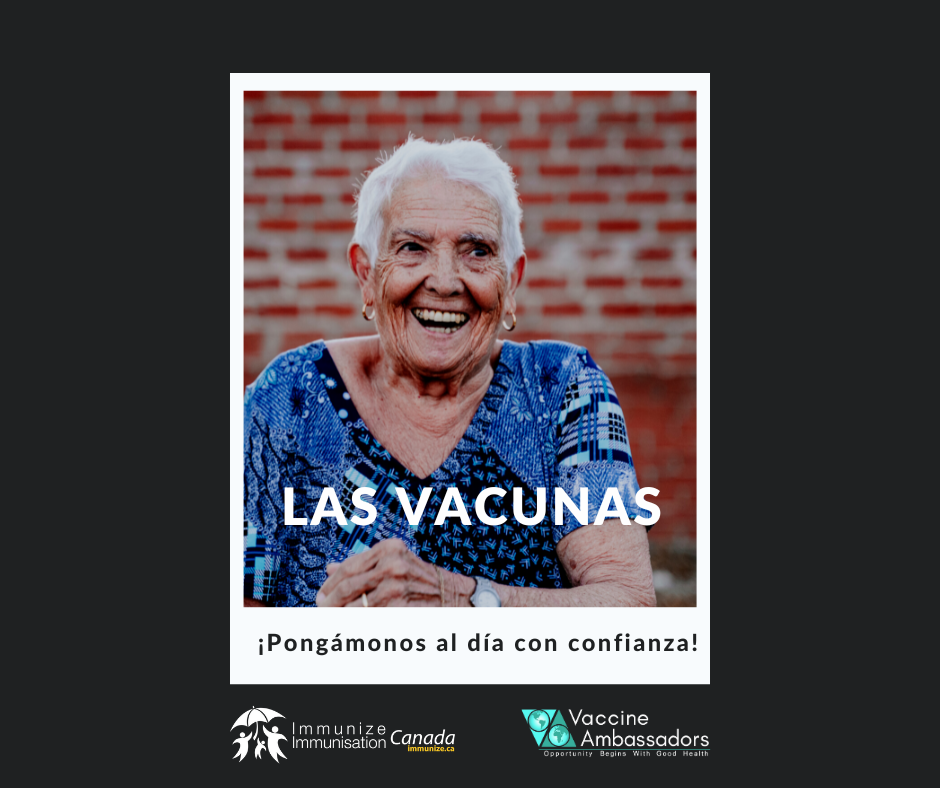 Vaccines: Let's catch up with confidence! - image 14 for Facebook, in Spanish
