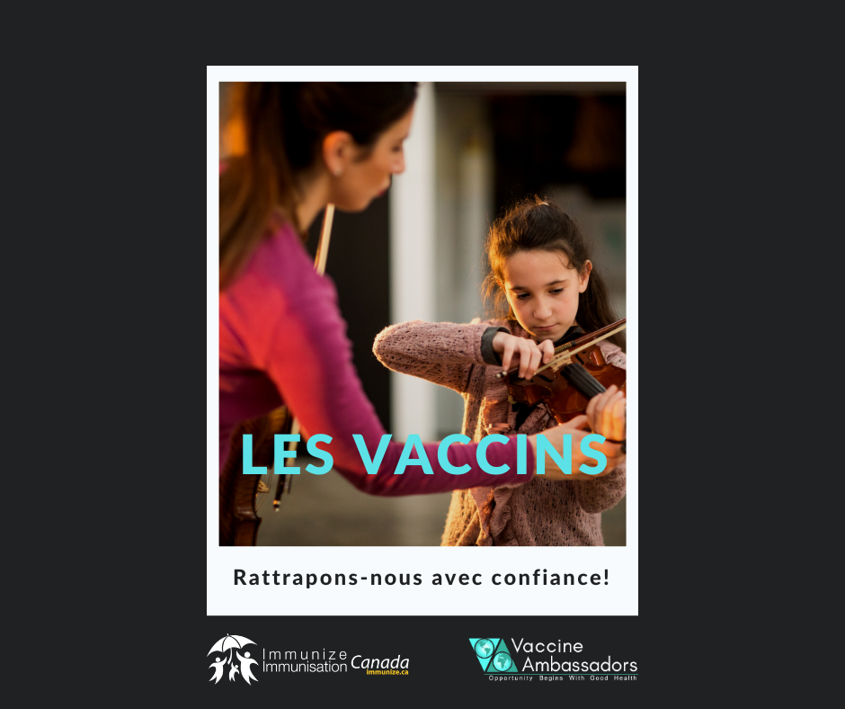 Les vaccins : Rattrapons-nous avec confiance! - image 32 pour Facebook