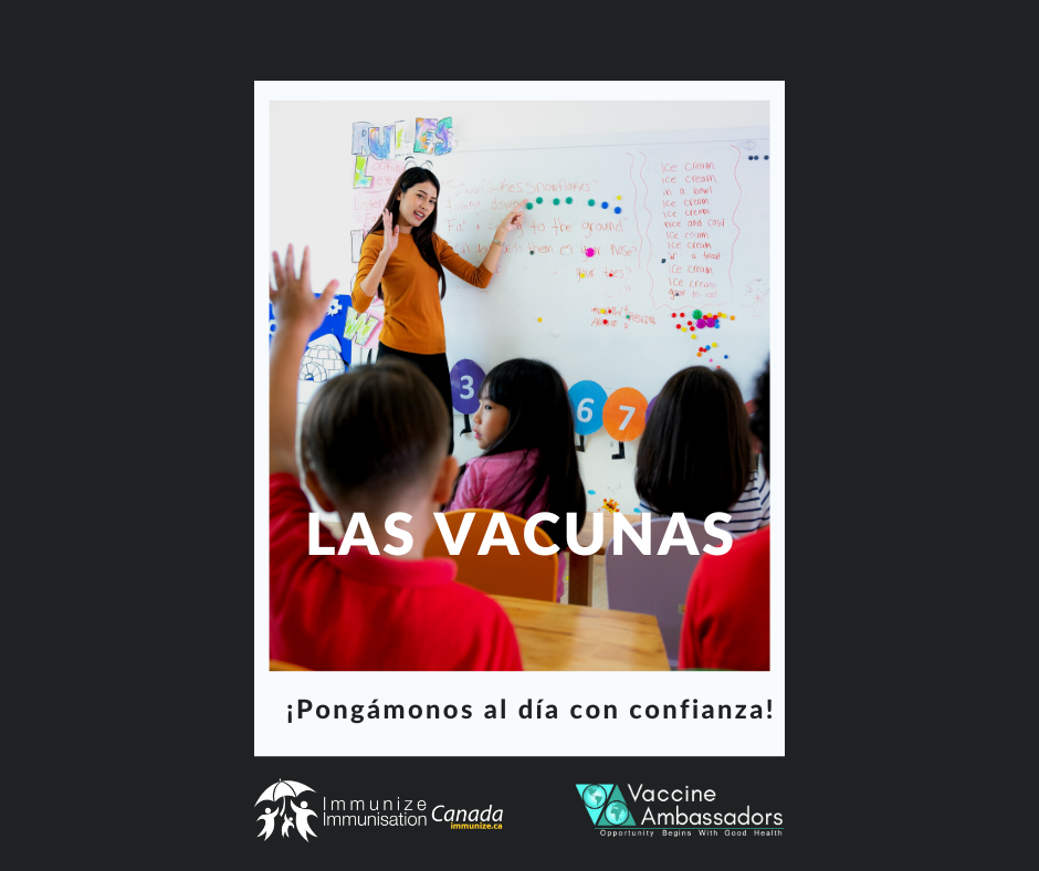 Vaccines: Let's catch up with confidence! - image 36 for Facebook, in Spanish