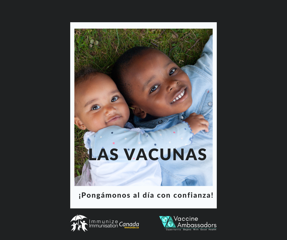 Vaccines: Let's catch up with confidence! - image 3 for Facebook, in Spanish