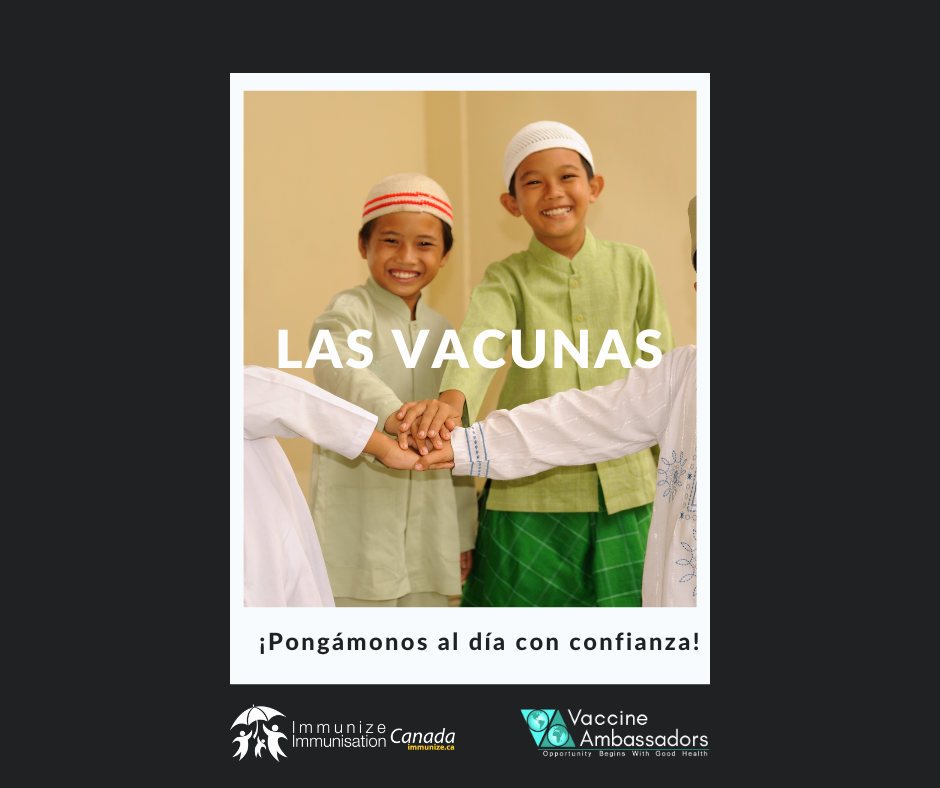 Vaccines: Let's catch up with confidence! - image 44 for Facebook, in Spanish