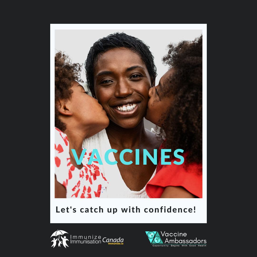Vaccines: Let's catch up with confidence! - image 10 for Twitter/Instagram