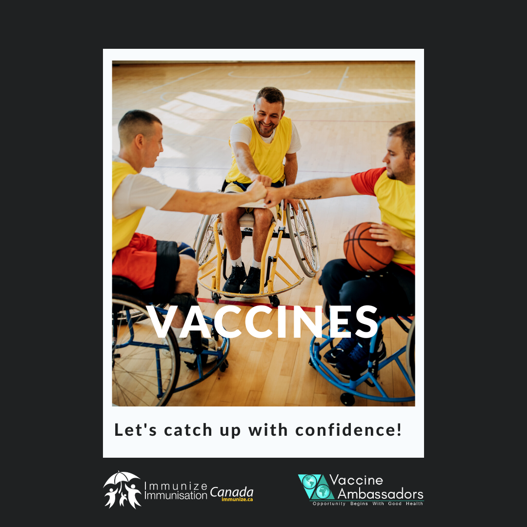 Vaccines: Let's catch up with confidence! - image 11 for Twitter/Instagram