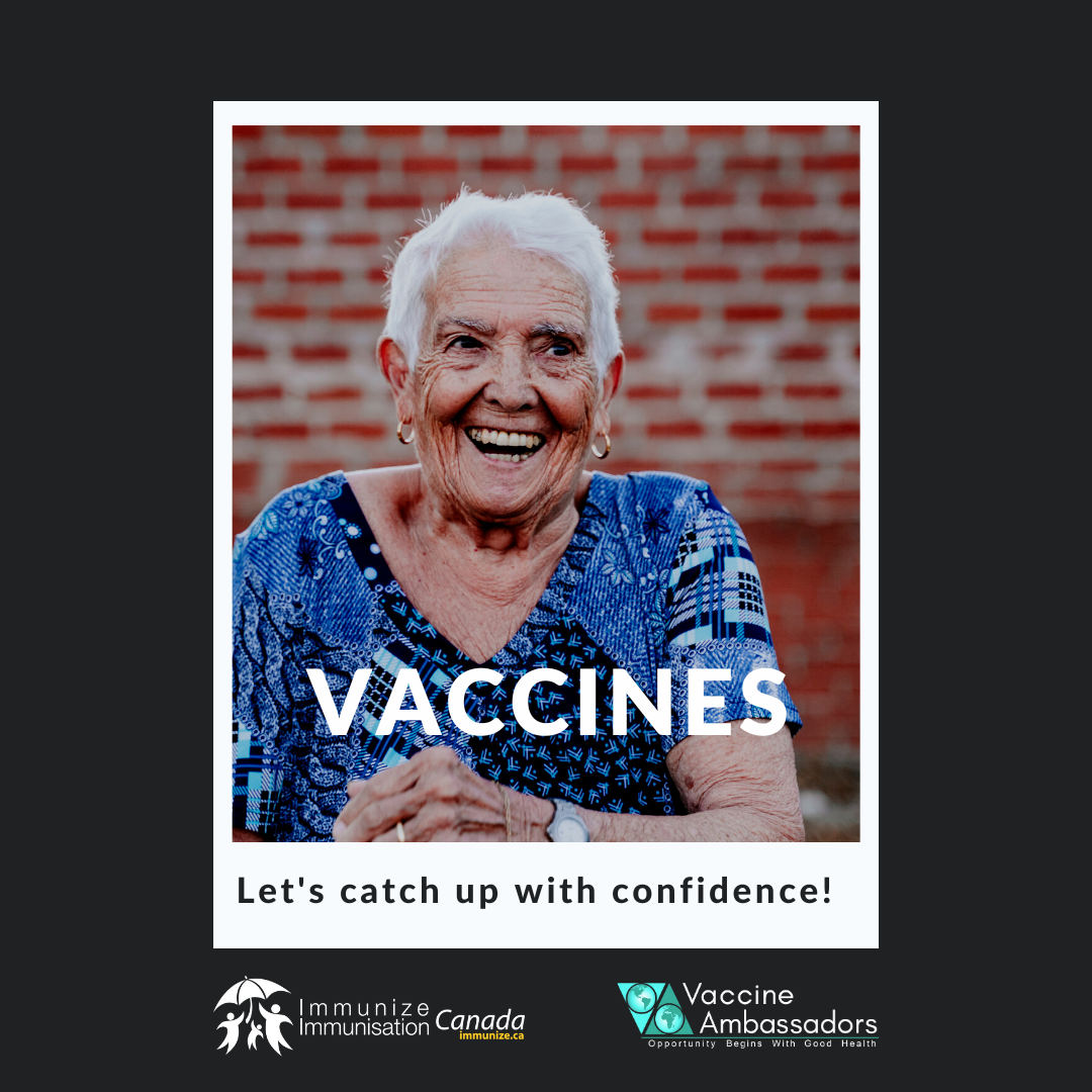 Vaccines: Let's catch up with confidence! - image 14 for Twitter/Instagram