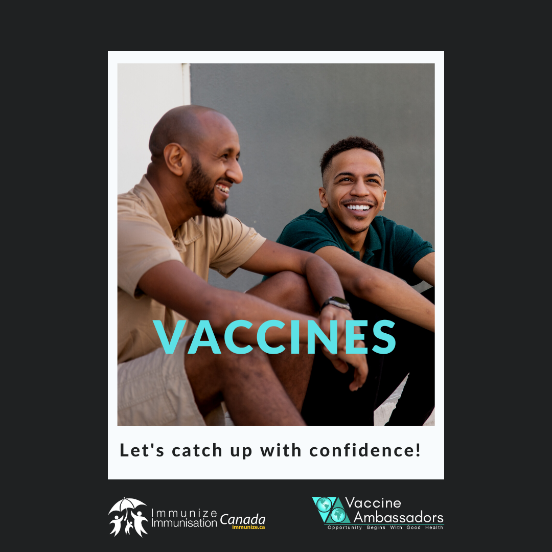 Vaccines: Let's catch up with confidence! - image 15 for Twitter/Instagram