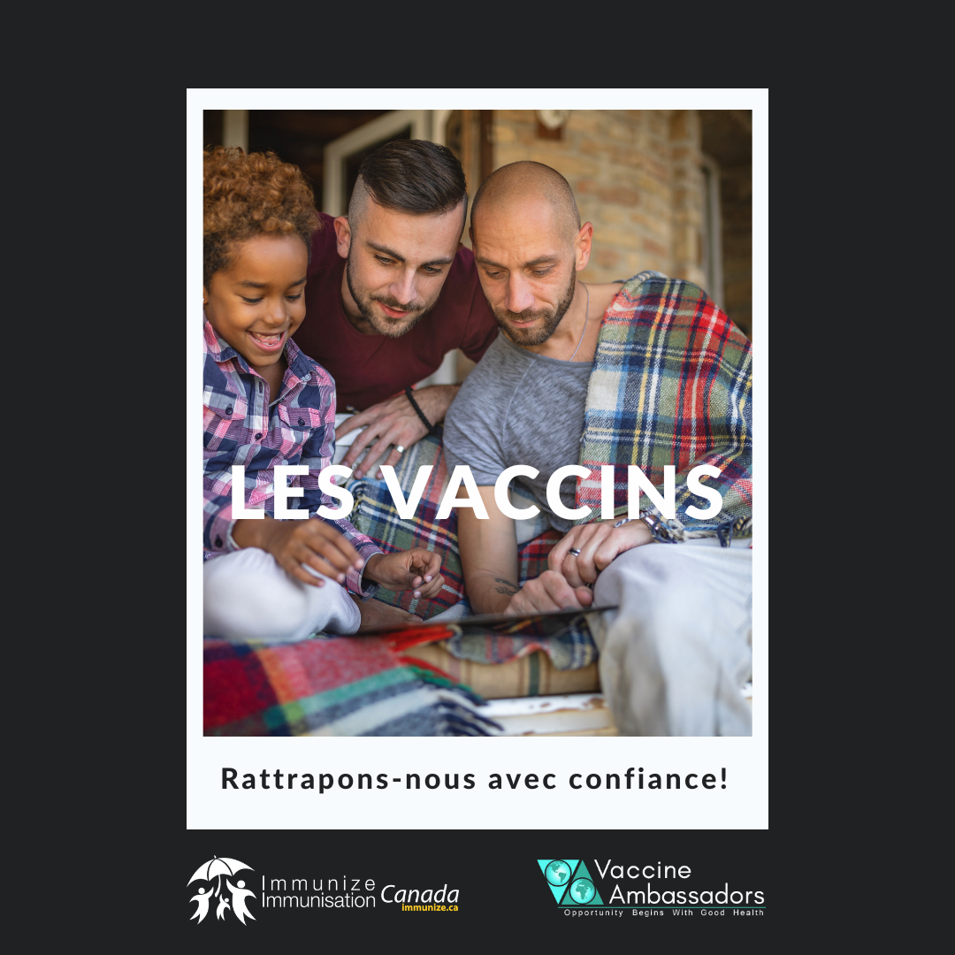 Les vaccins : Rattrapons-nous avec confiance! - image 16 pour Twitter/Instagram