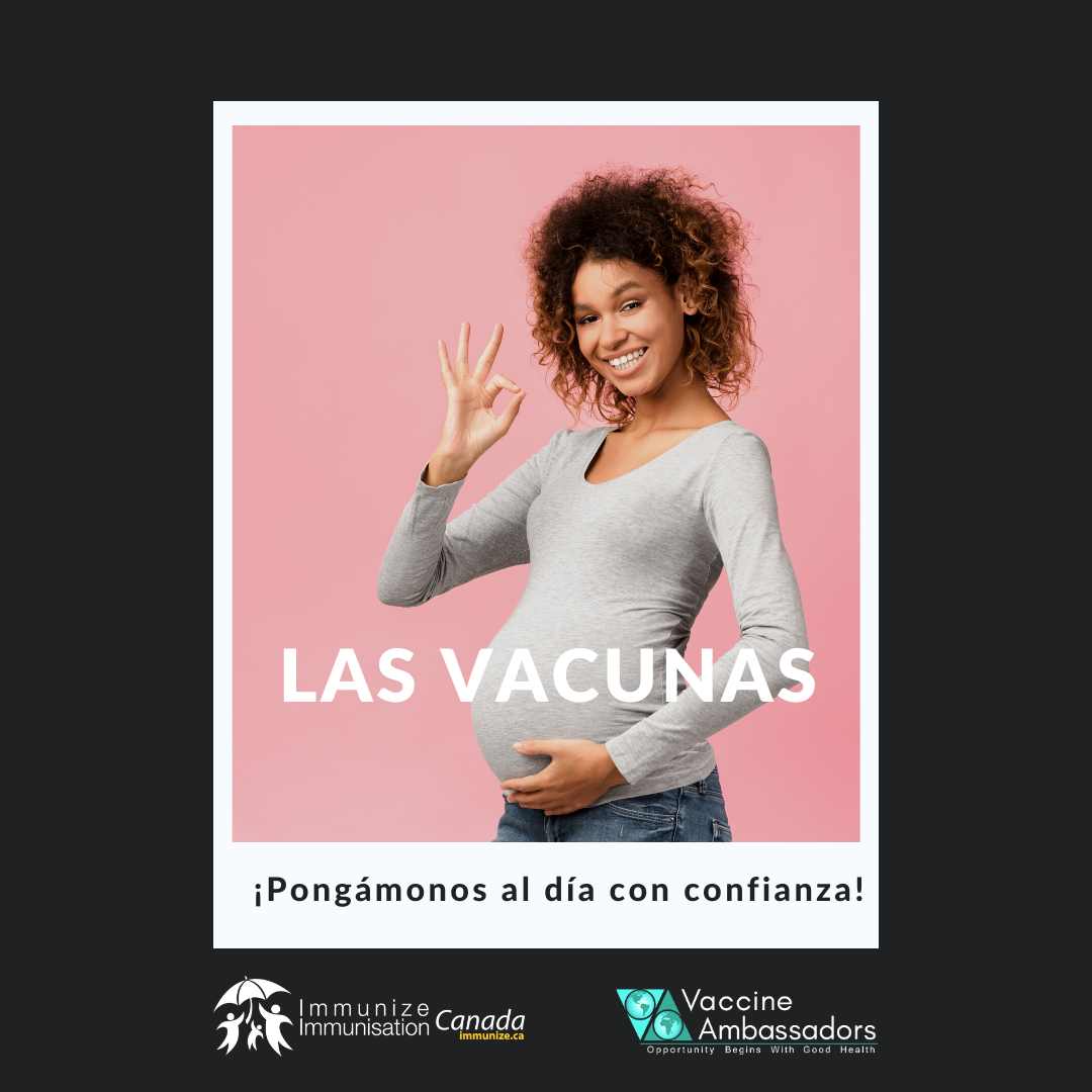 Vaccines: Let's catch up with confidence! - image 23 for Twitter/Instagram, in Spanish