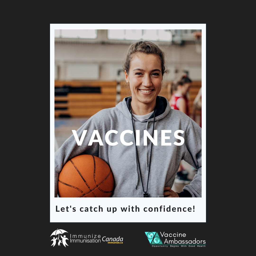 Vaccines: Let's catch up with confidence! - image 29 for Twitter/Instagram