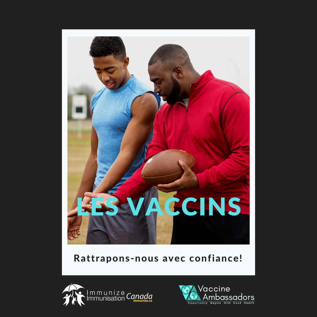 Les vaccins : Rattrapons-nous avec confiance! - image 31 pour Twitter/Instagram