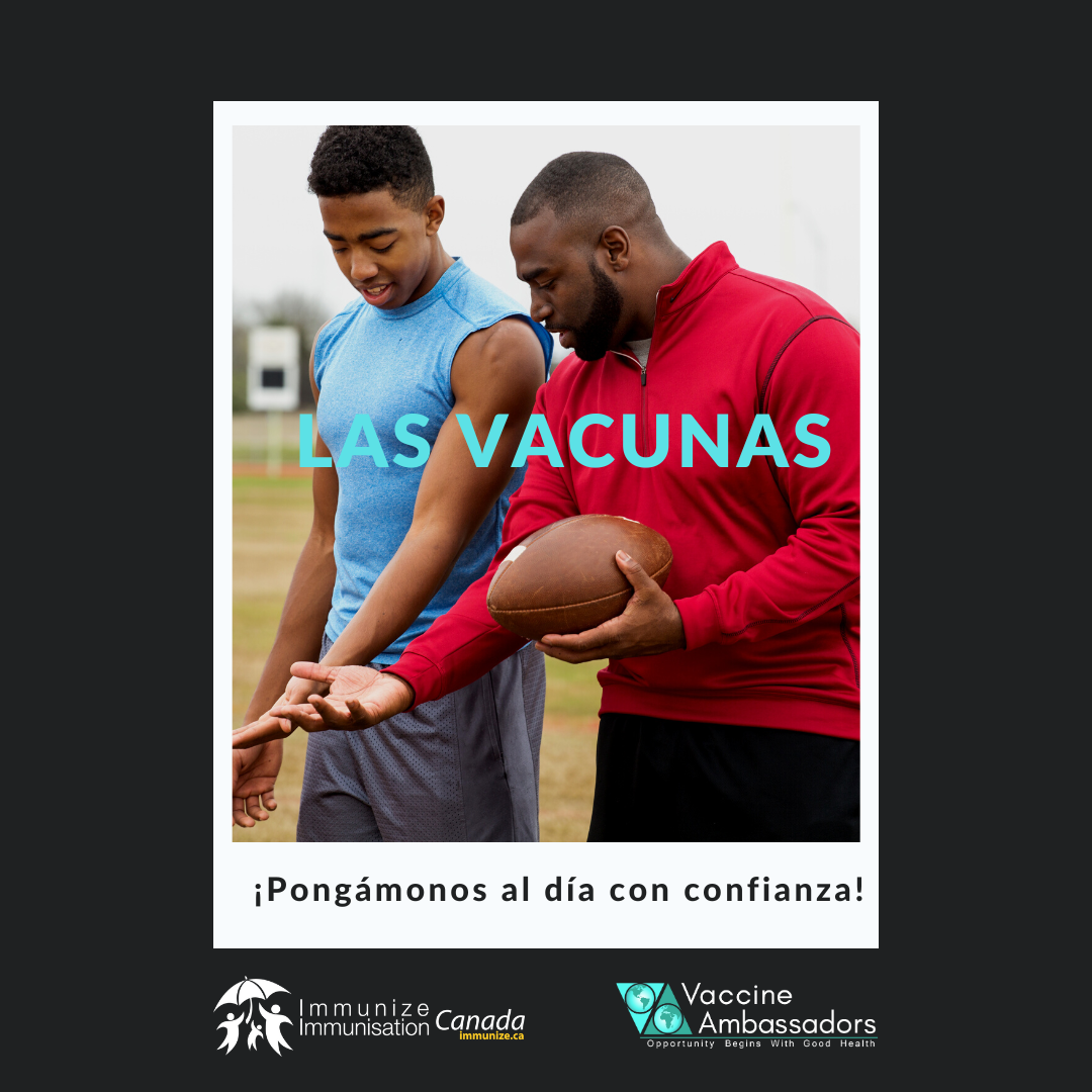 Vaccines: Let's catch up with confidence! - image 31 for Twitter/Instagram, in Spanish