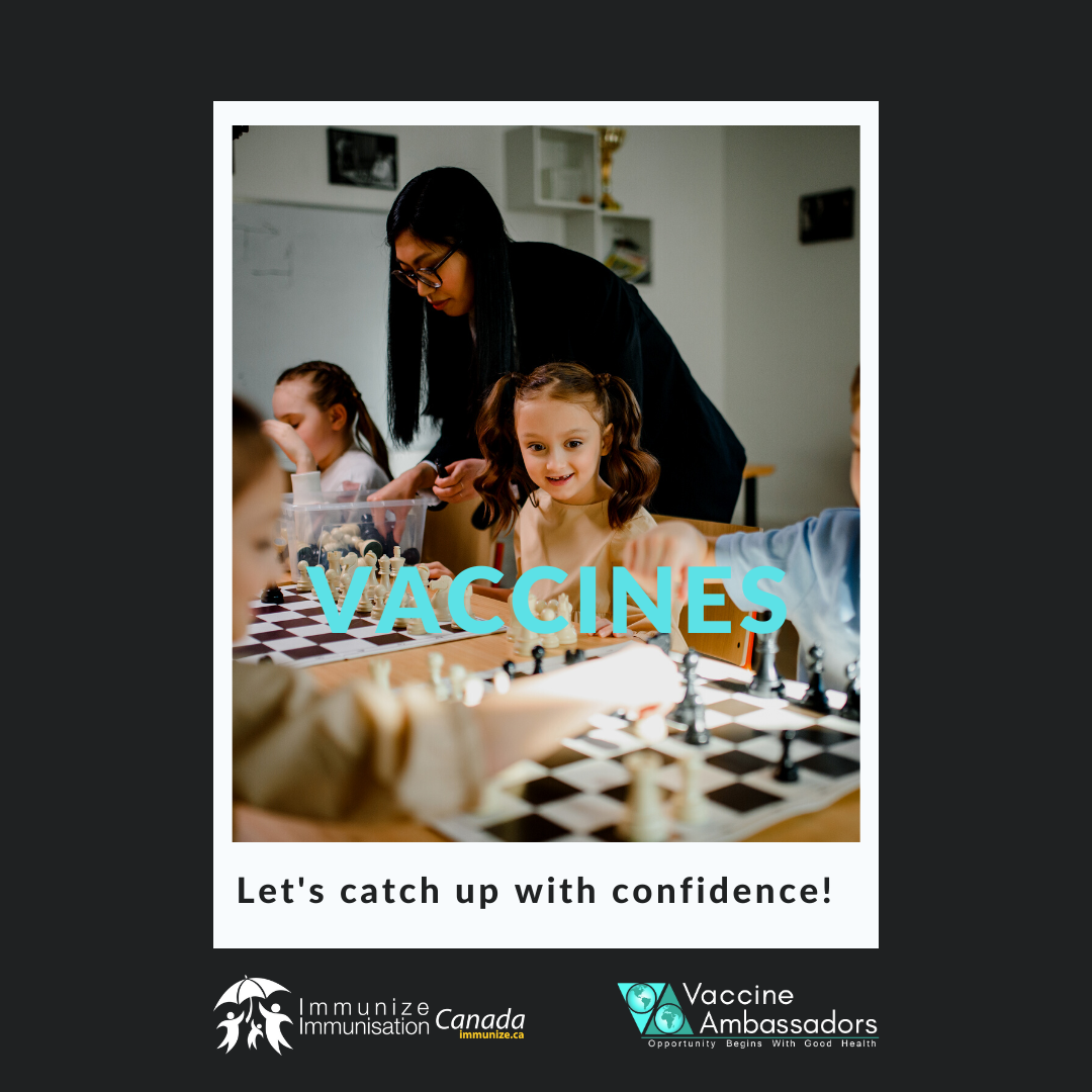Vaccines: Let's catch up with confidence! - image 41 for Twitter/Instagram