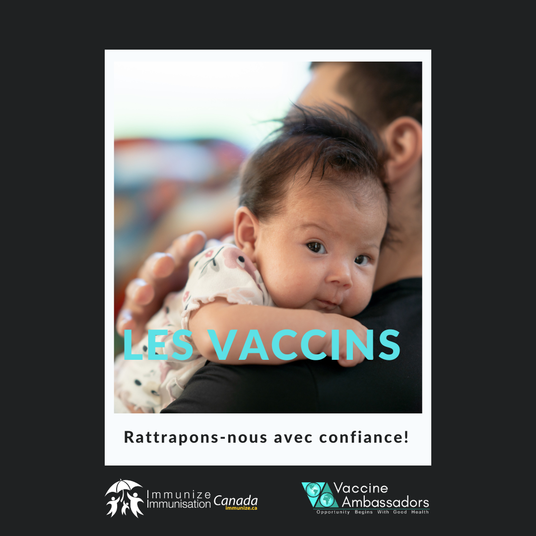 Les vaccins : Rattrapons-nous avec confiance! - image 7 pour Twitter/Instagram