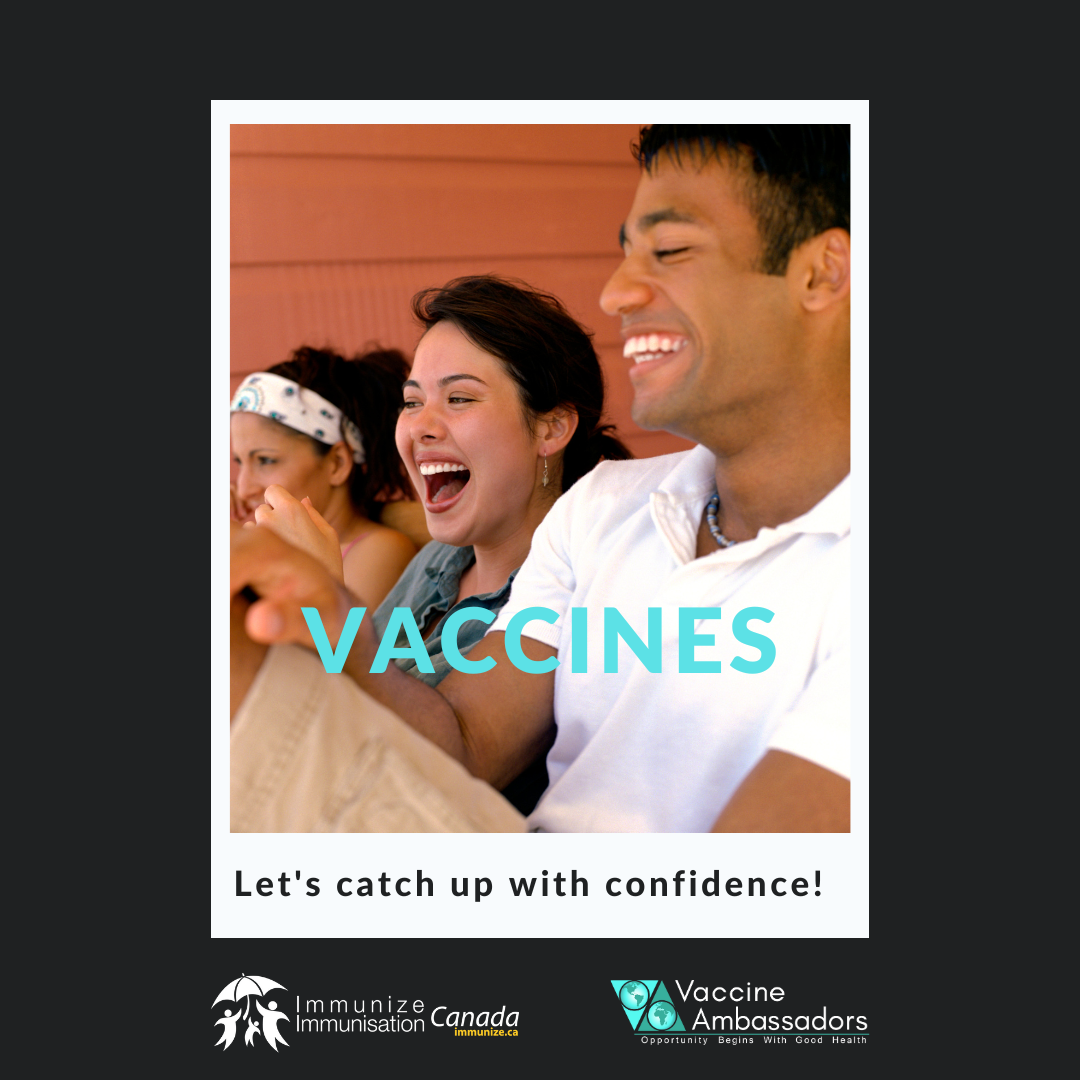 Vaccines: Let's catch up with confidence! - image 9 for Twitter/Instagram