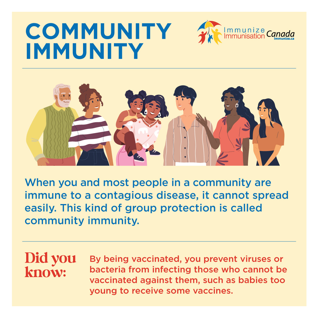 Community Immunity - social media image for Instagram