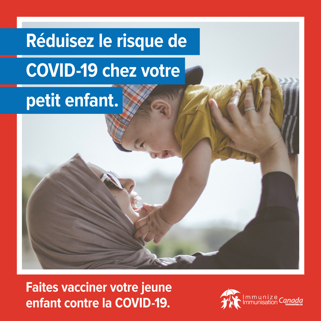 Réduisez le risque de COVID-19 chez votre petit enfant (image pour médias sociaux 3 pour Instagram)
