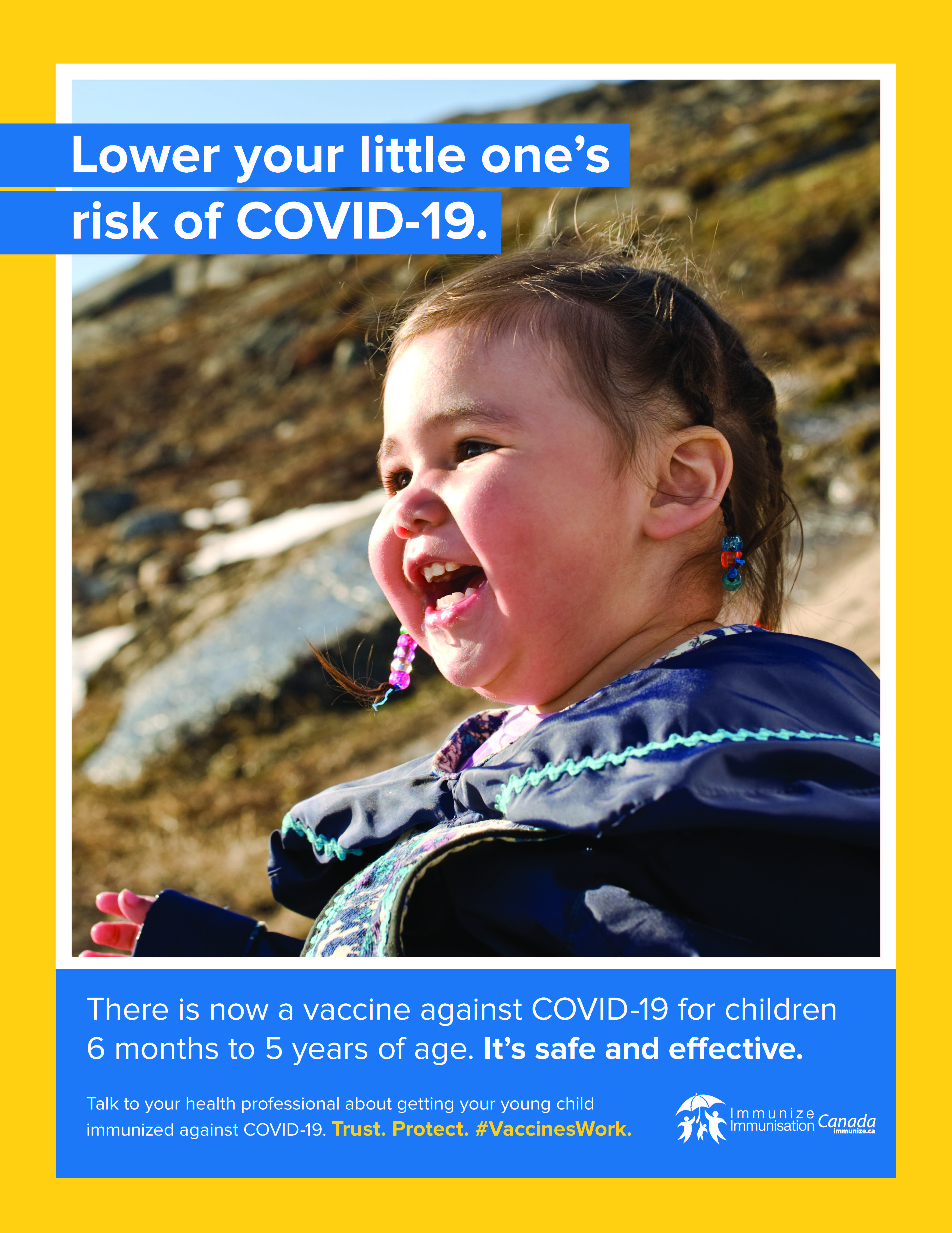 Lower your little one's risk of COVID-19 (poster 4)