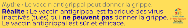 Mythe v. réalité : le vaccin antigrippal (image de bannière)