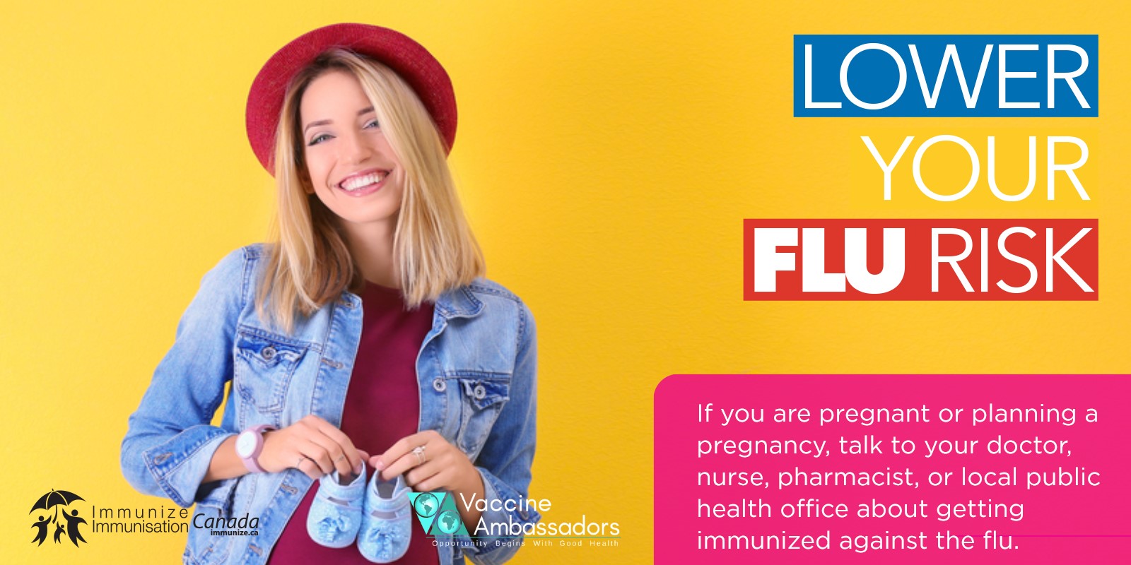Lower your flu risk - pregnancy