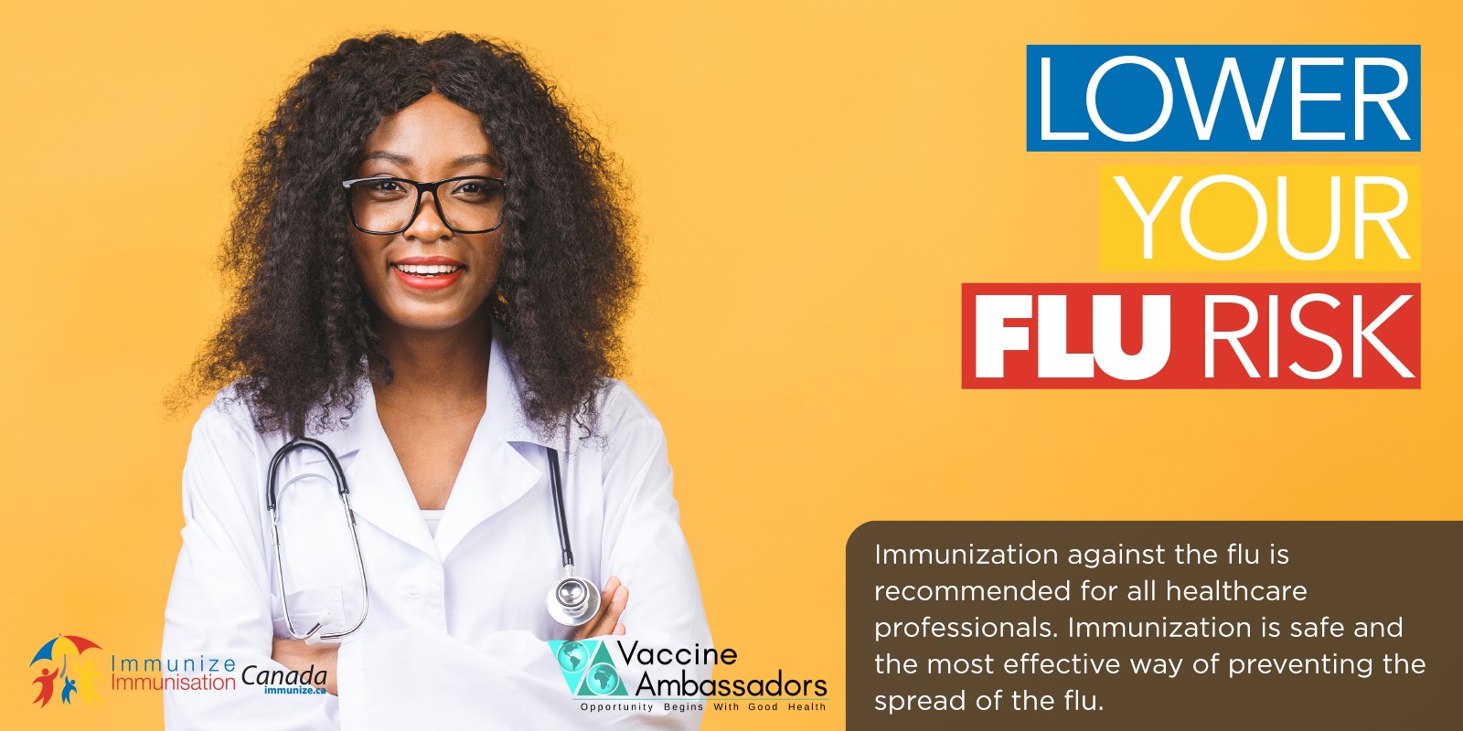 Lower your flu risk - health care professionals