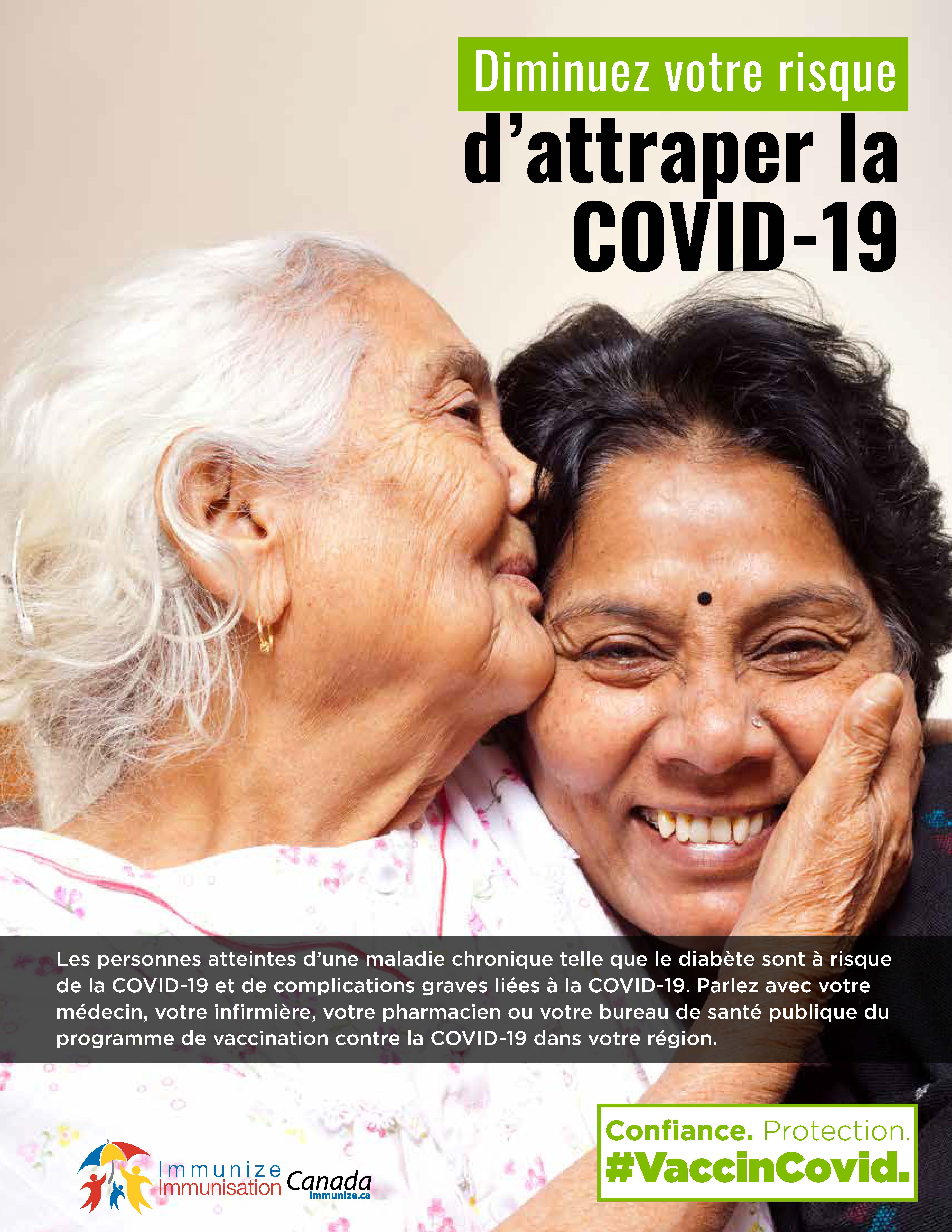 Faites-vous vacciner avec confiance contre la COVID-19 : personnes atteintes de maladies chroniques