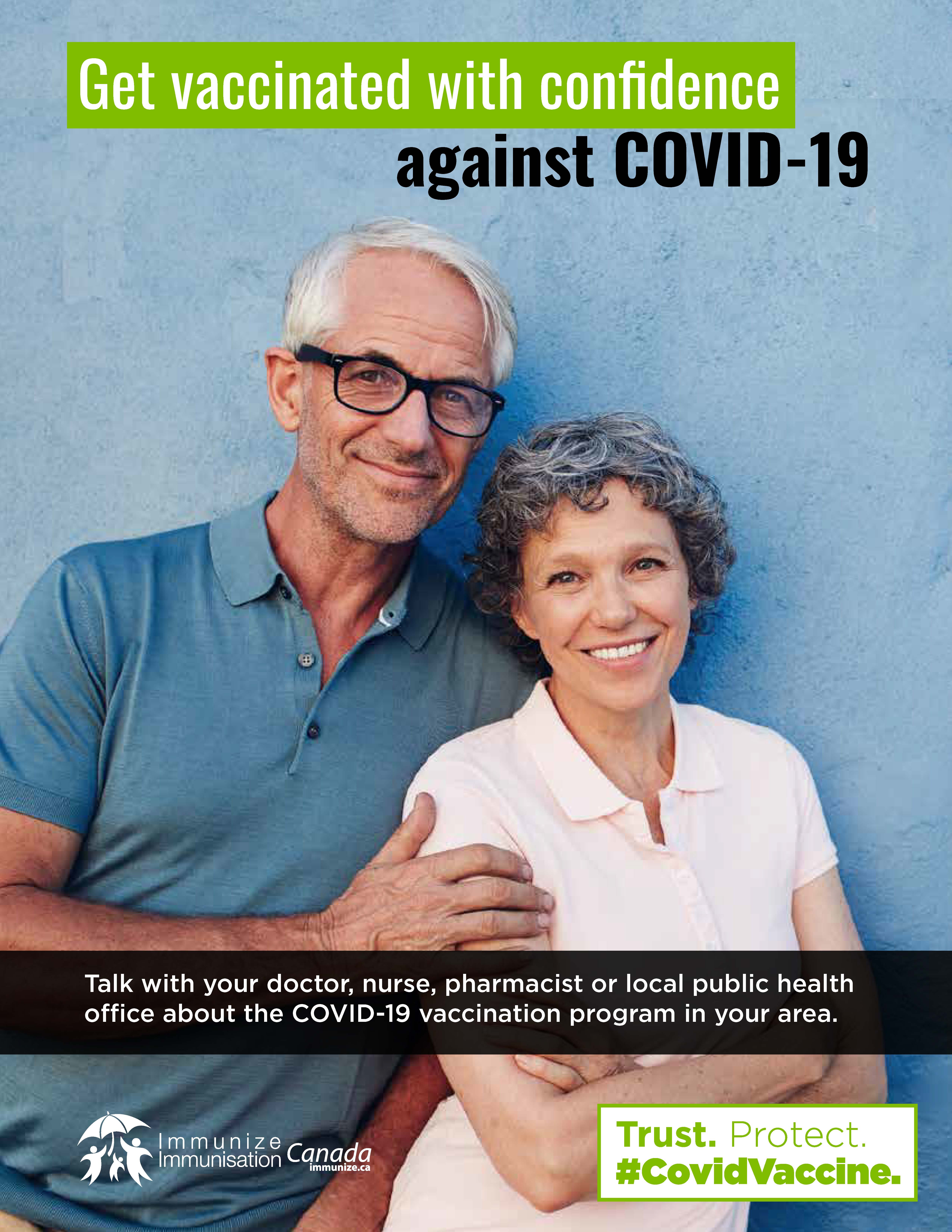 Get vaccinated with confidence against COVID-19: 55 plus
