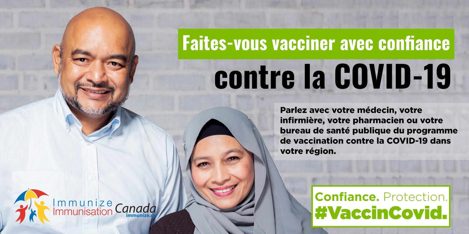 Faites-vous vacciner avec confiance contre la COVID-19 : les adultes 55 et plus
