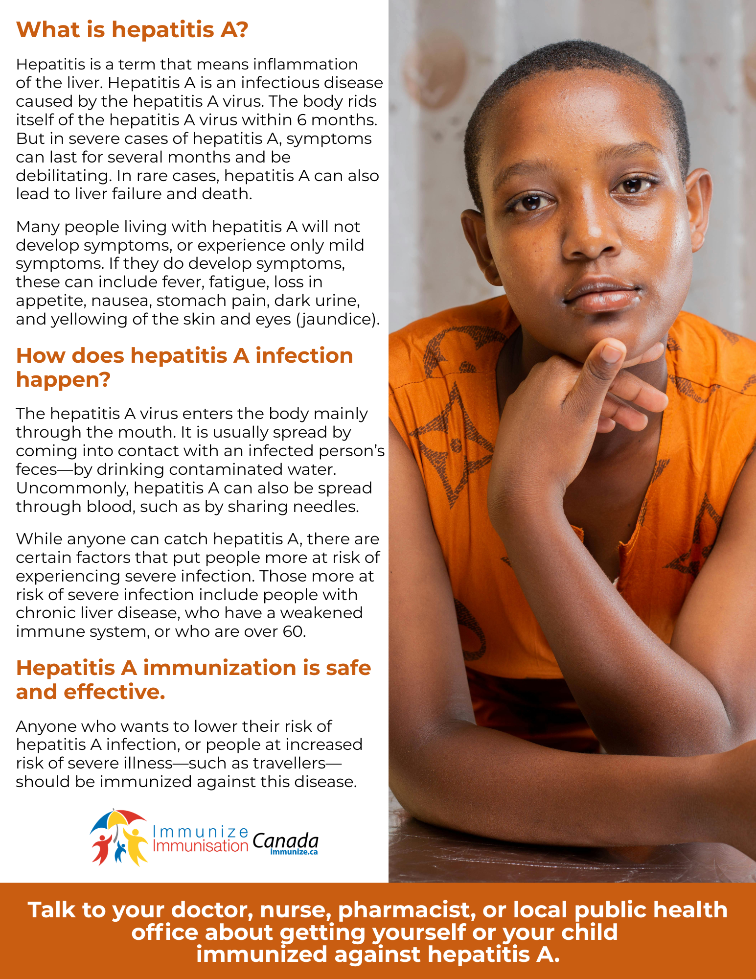 What is hepatitis A? (poster 2)