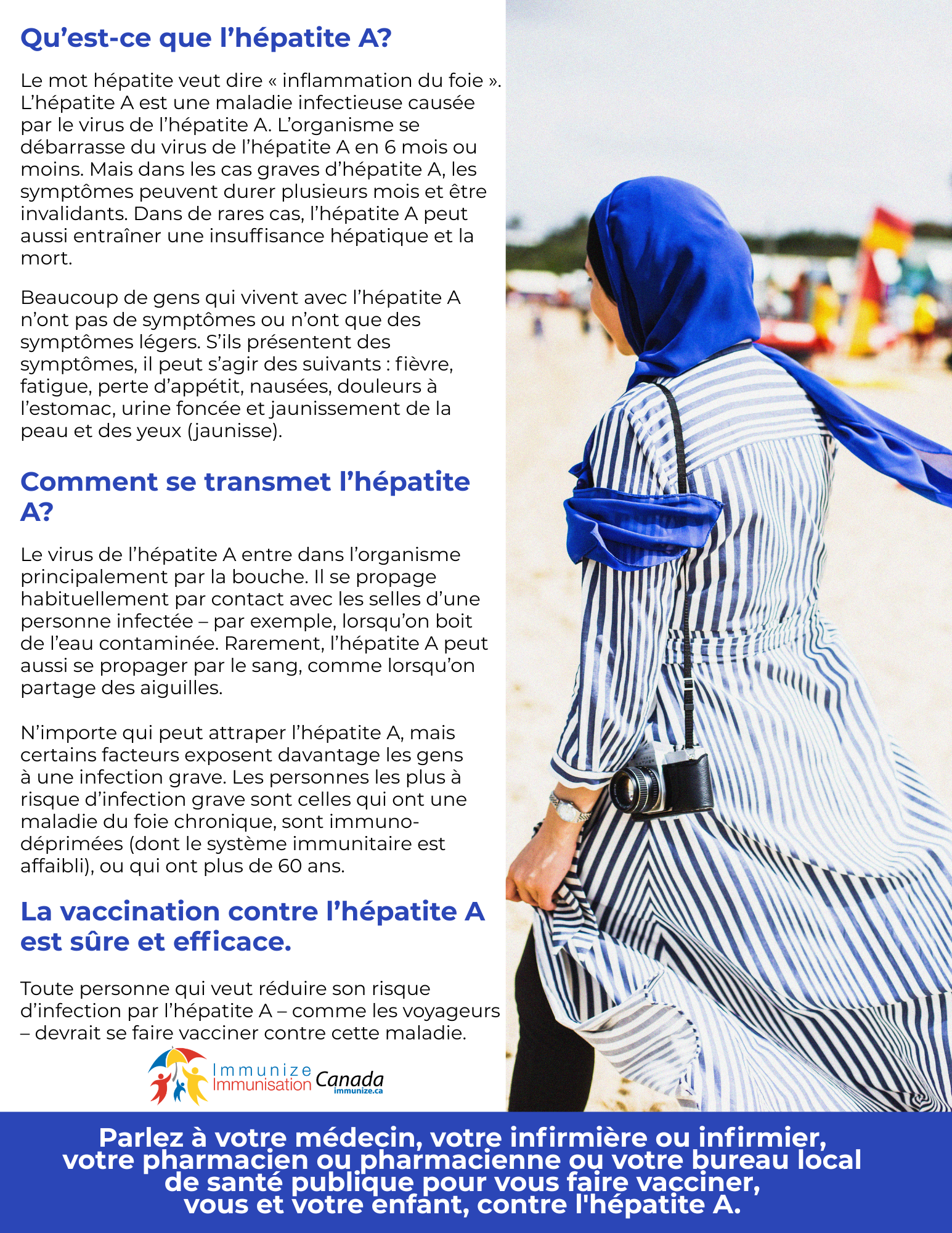 Qu'est-ce que l'hépatite A? (affiche 3)