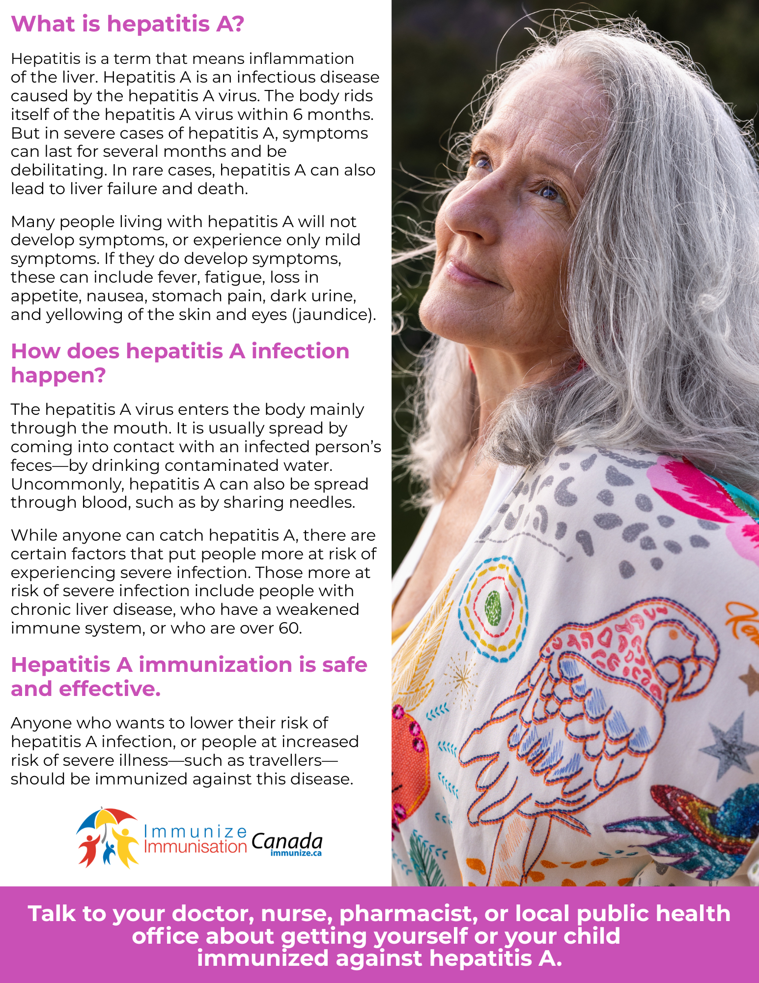 What is hepatitis A? (poster 4)